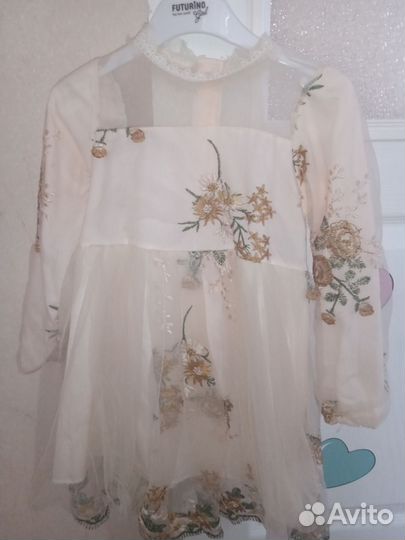 Платье для девочки 4-5 лет
