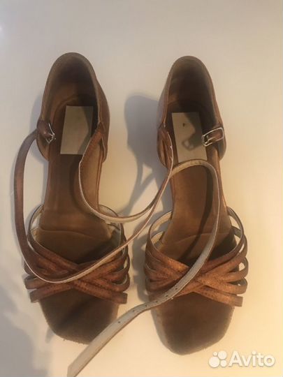 Туфли танцевальные, 20 см.по стельке