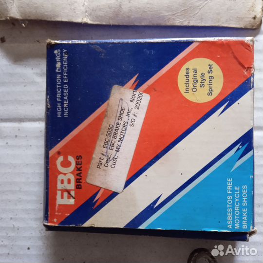 Тормозные колодки на скутер хонда дио