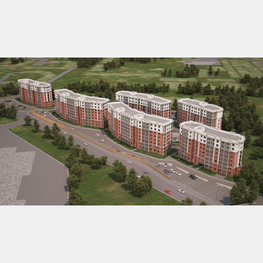 1-к. квартира, 39,3 м², 2/8 эт.
