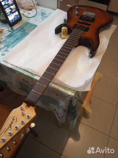 Ремонт гитар,Замена ладов на электрогитаре