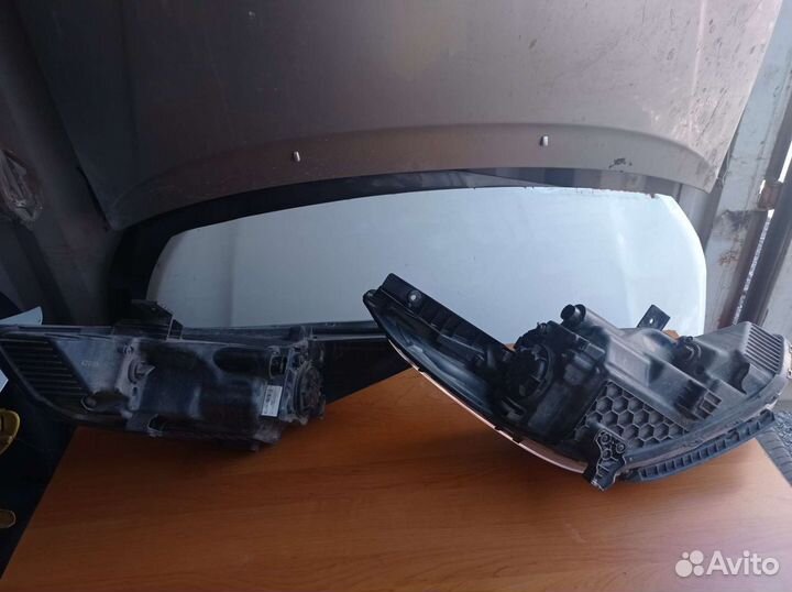 Передние фары на hyundai solaris 2