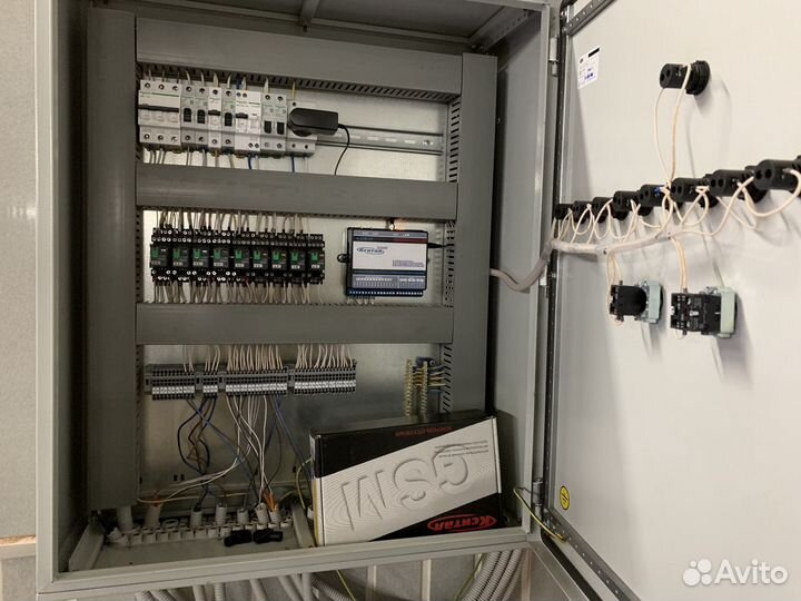 Сборка силовых щитов и автоматизации вру,авр