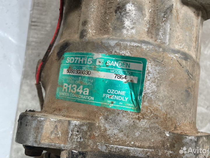 Компрессор кондиционера sd7h15 sanden