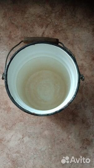 Эмалированные бидончики, миски. таз