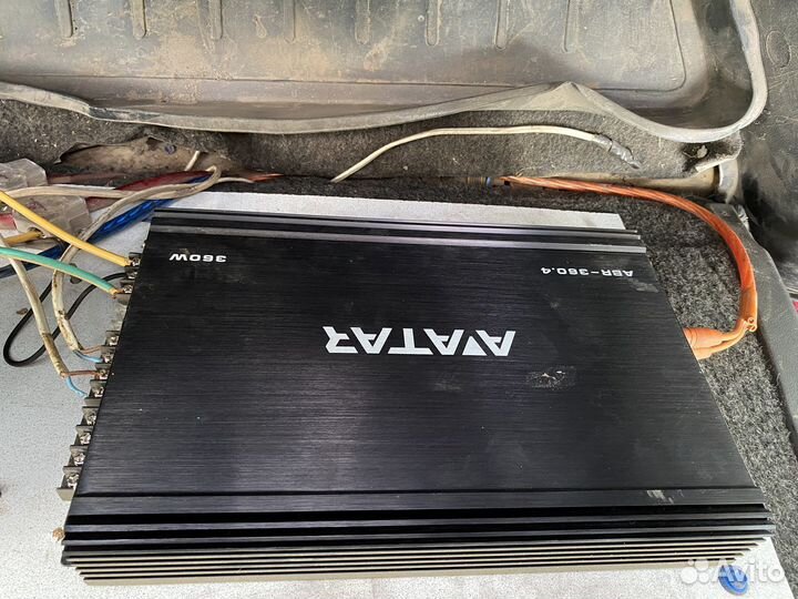 Усилитель и динамики