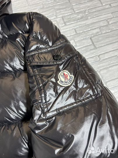 Пуховик moncler maya глянцевый