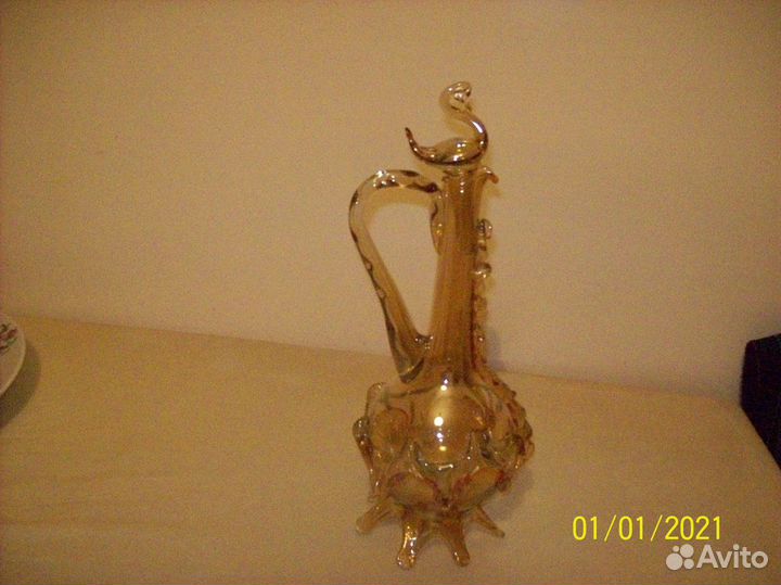 Графин чешское стекло