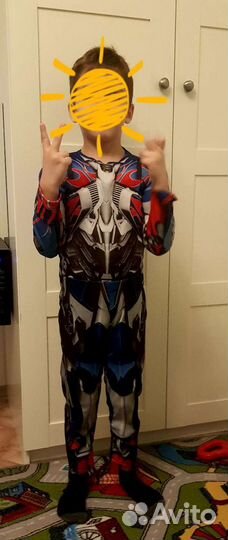 Новогодний карнавальный костюм трансформер