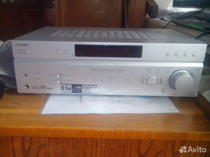 Усилитель с 2 ас б/у в хорошем состоянии продаётся