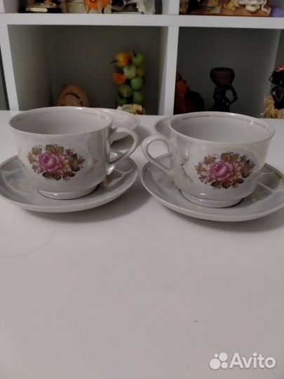 Чашки и блюдца СССР