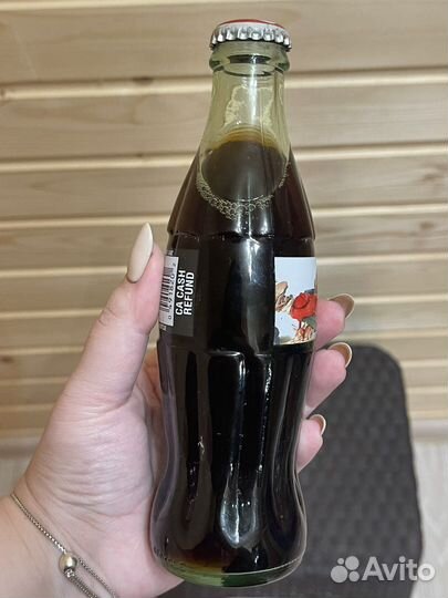 Бутылка Coca Cola Christmas 1995