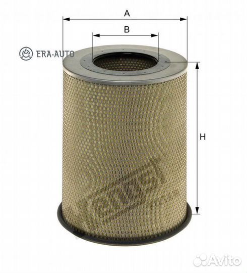 Hengst filter E496L01 Фильтр воздушный