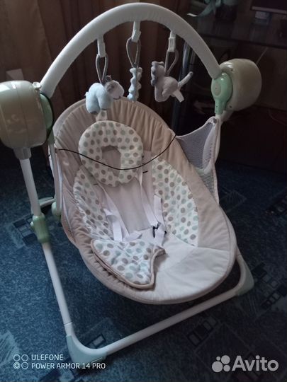 Детские электронные качели