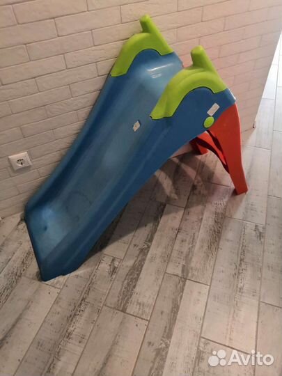 Горка пластиковая детская