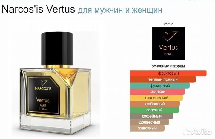 Vertus narcosis 25 мл