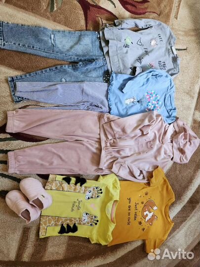 Одежда для девочки пакетом 98