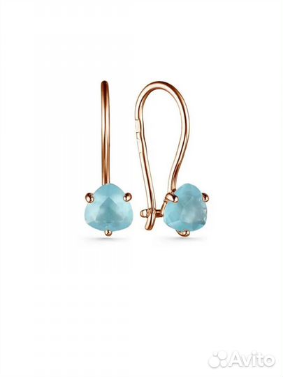 Серьги серебро