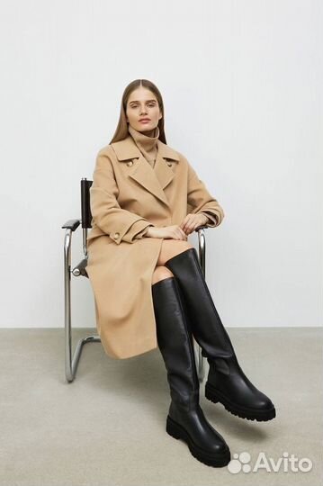 Сапоги ботфорты 39р зимние Эконика Premium