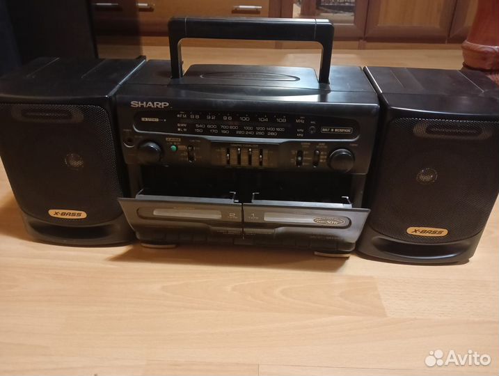 Музыкальный центр магнитола sharp