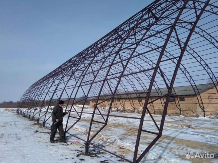 Ангары под ключ от производителя