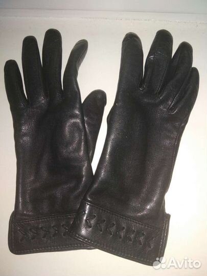Перчатки кожаные