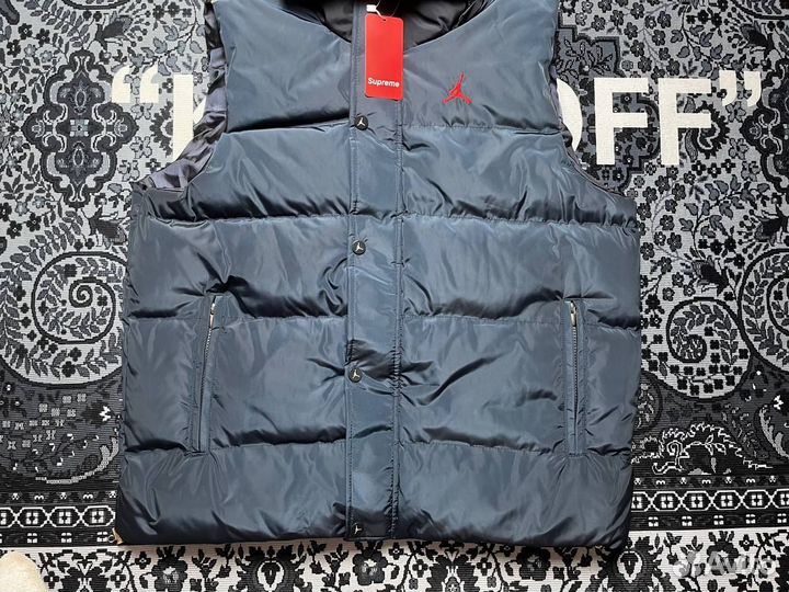 Рефлективный жилет Jordan x Supreme