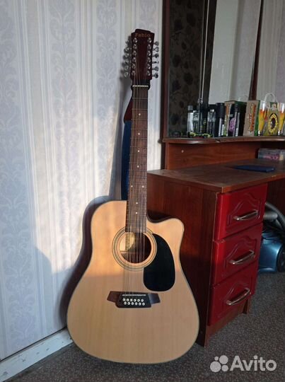 12 струнная гитара fabio