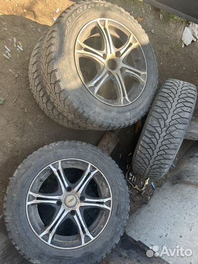 Колеса в сборе r15 4x114.3