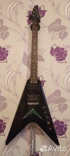 Электро гитара, процессор и комбоусилитель