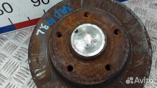 Ступица задняя левая renault megane 3 (XAD14LZ01)