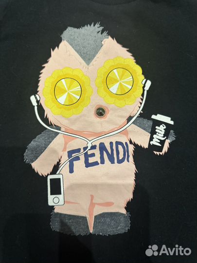 Футболка,майка детская Fendi на 4 года