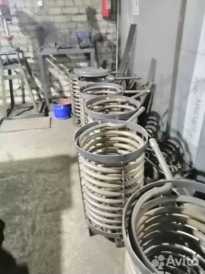 Водонагреватель зимней купели змеевик дровяная печ