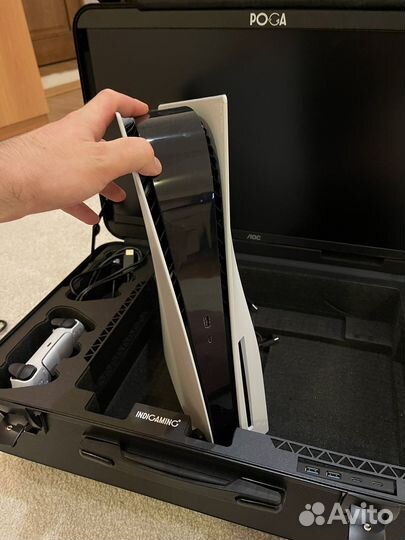 Sony playstation 5 + poga LUX