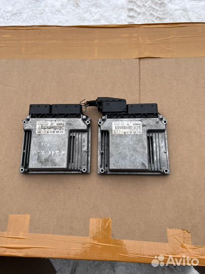 Блок управления двигателем мерседес