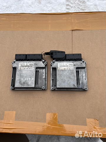 Блок управления двигателем мерседес