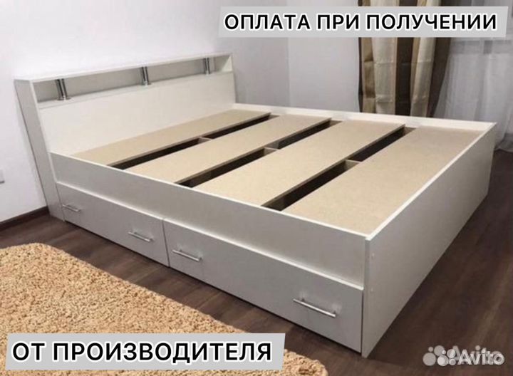 Кровать двухспальная новая