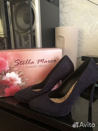 Туфли, новые, натуральная замша, 38 размер