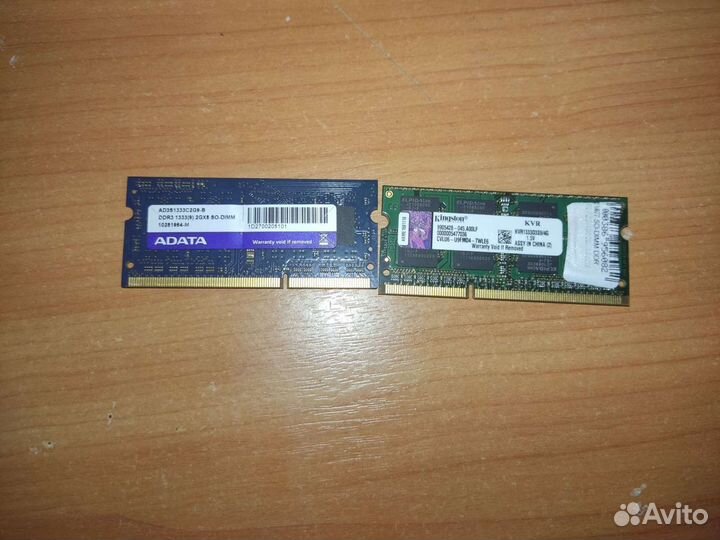 Оперативная память ddr3 so-dimm для ноутбука