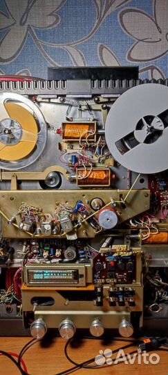 Ремонт катушечных магнитофонов и усилителей