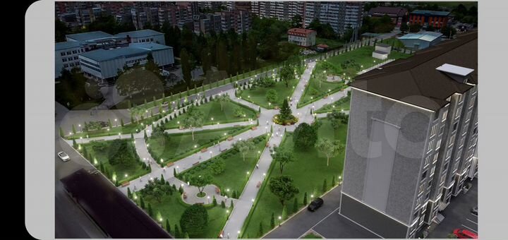 1-к. квартира, 53,6 м², 4/10 эт.