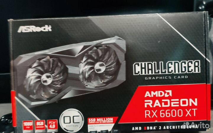 Видеокарта amd radeon rx 6600 xt 8 gb