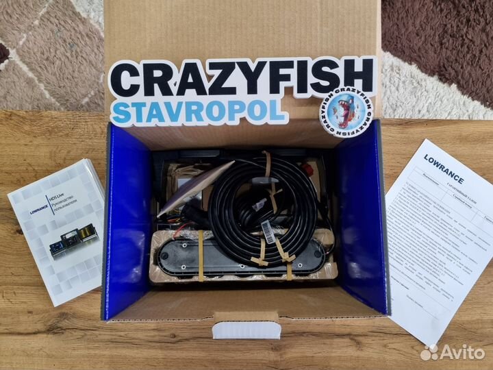 Официальный эхолот Lowrance HDS-9 Live (rus) AI