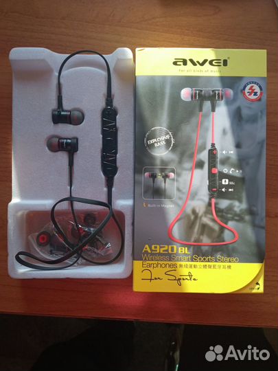 Продам беспроводные наушники awei A920BL