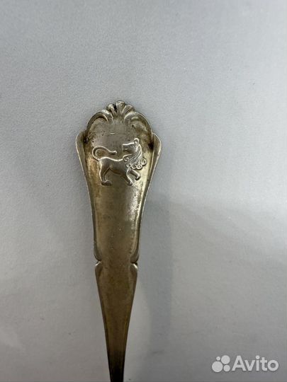 Серебрянная чайная ложка 925 проба
