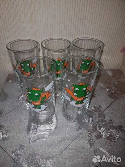 Стаканы набор 5 шт