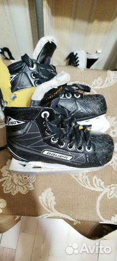 Хоккейные коньки бауэр размер 31