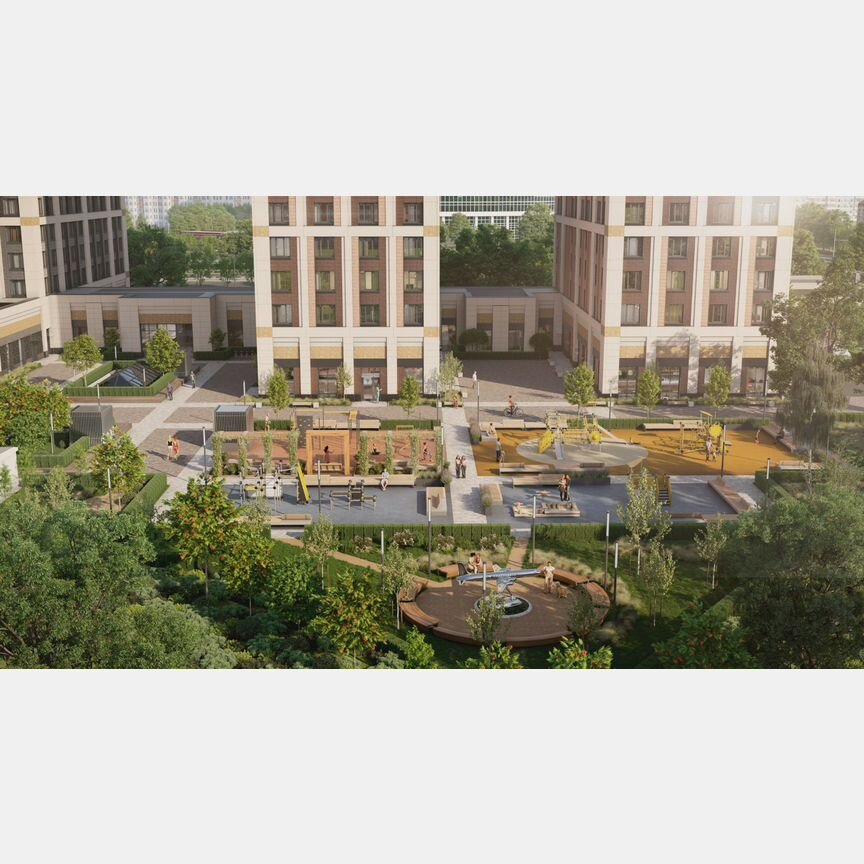 Апартаменты-студия, 23,3 м², 15/16 эт.