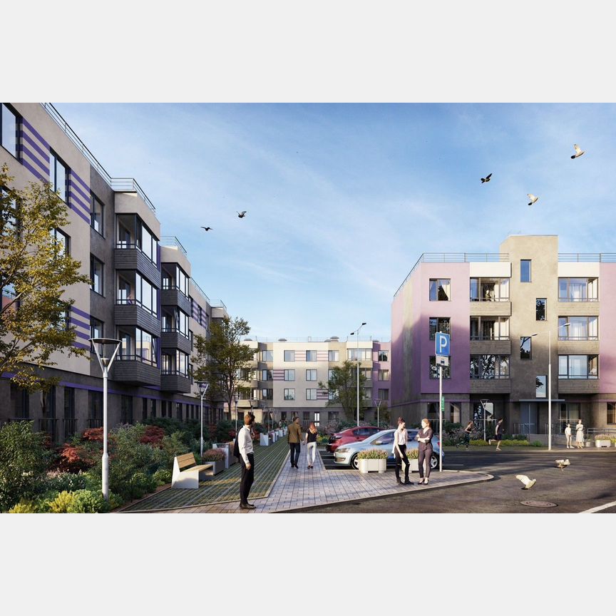 1-к. квартира, 36,8 м², 4/4 эт.