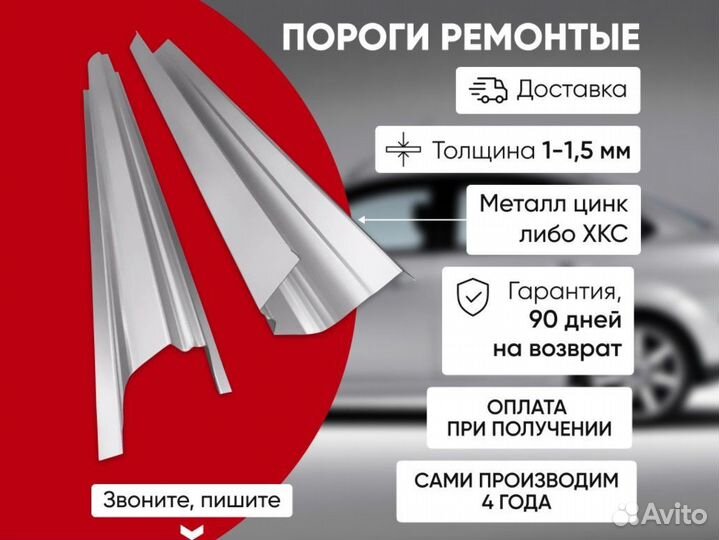 Правая Накладка ремонтная на крыло для Volkswagen